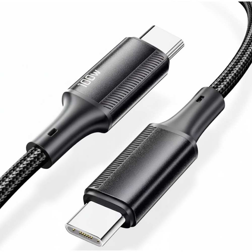 Cable Essager EXCTT1-JJC01-P USB-C A USB-C 3M - Black