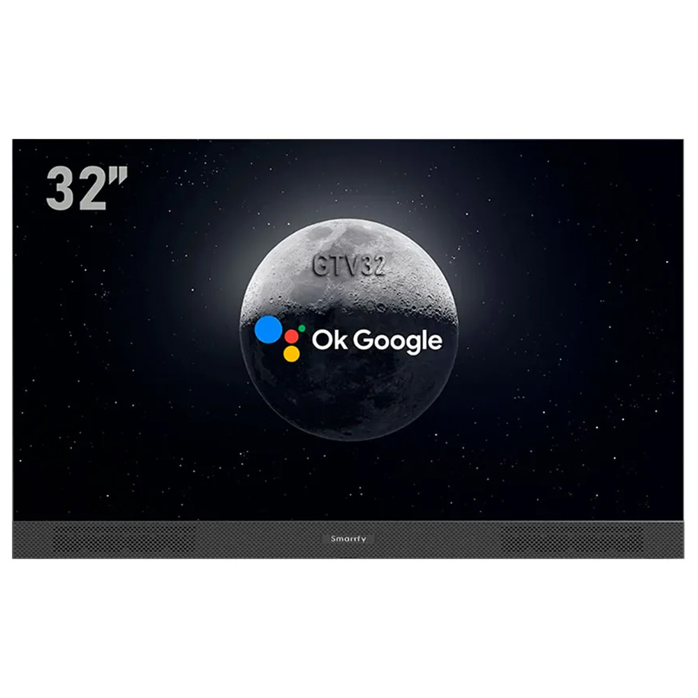 Smart Tv Led 32'' Smartfy GTV32 FHD/HDMI/WIFI C/Soundbar Google Tv