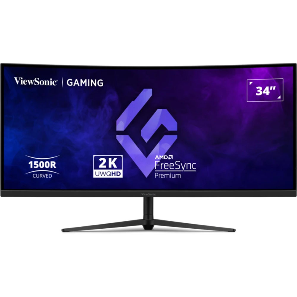 Monitor Led 34" ViewSonic VX3418C-2K Curved - Black