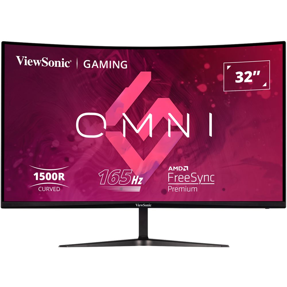 Monitor Gamer 32'' Viewsonic VX3218C-2K Curved 165HZ - Black