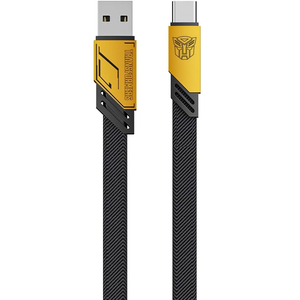 Cable Transformers USB-A a USB-C TF-A08 - Yellow