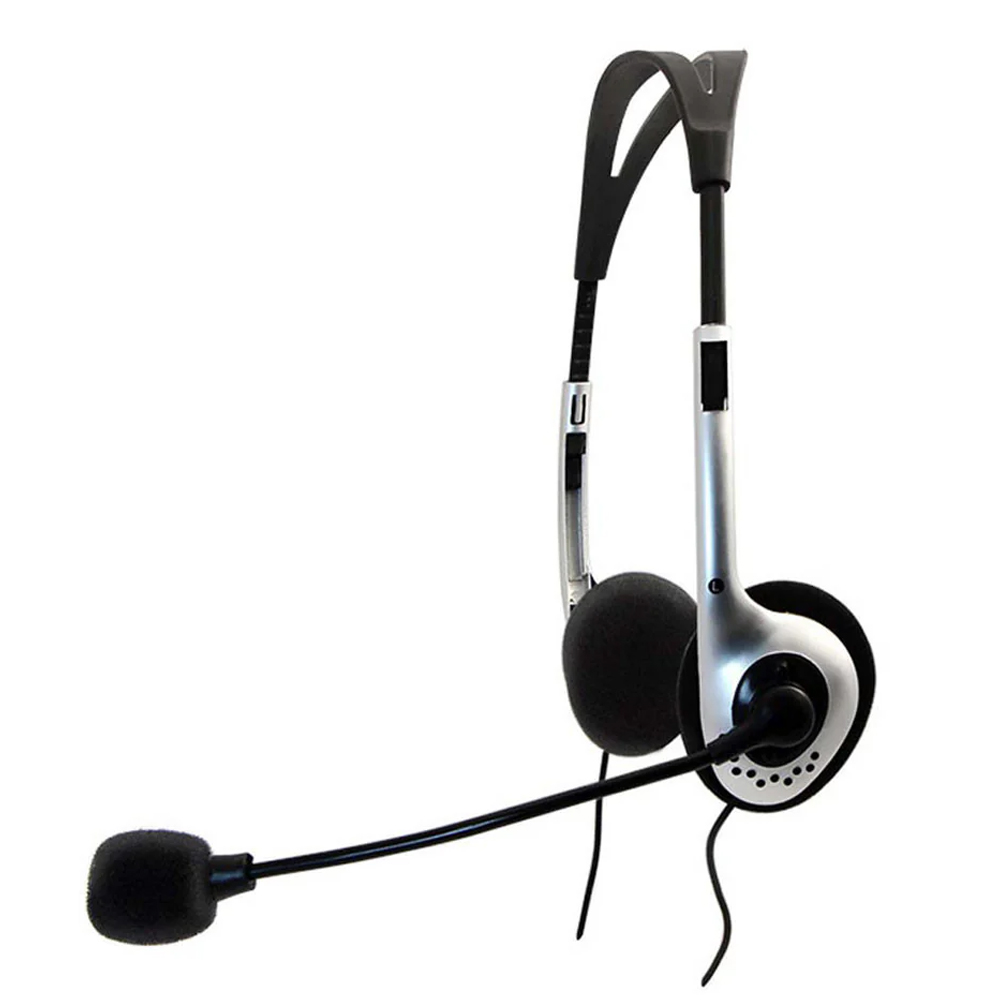 Auricular Argom ARG-HS-0088 CLASSIC 88 C/MICRO 3.5MM - Black/Silver