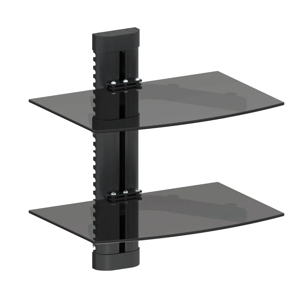 Soporte De TV Argom ARG-BR-8222 14"/8KG/2 Vidrio - Black
