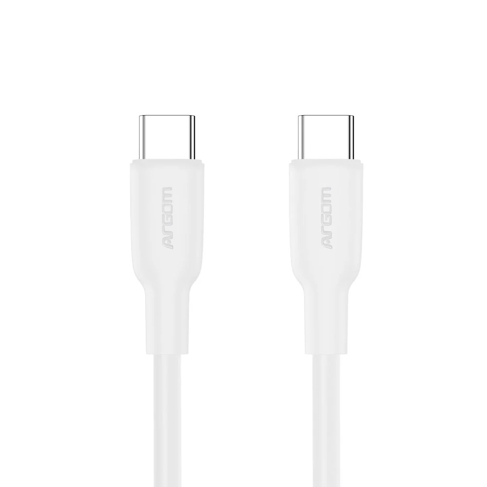 Cable Argom ARG-CB-0070WT A00634 USB-C/TYPO-C 1.8M/65W - White