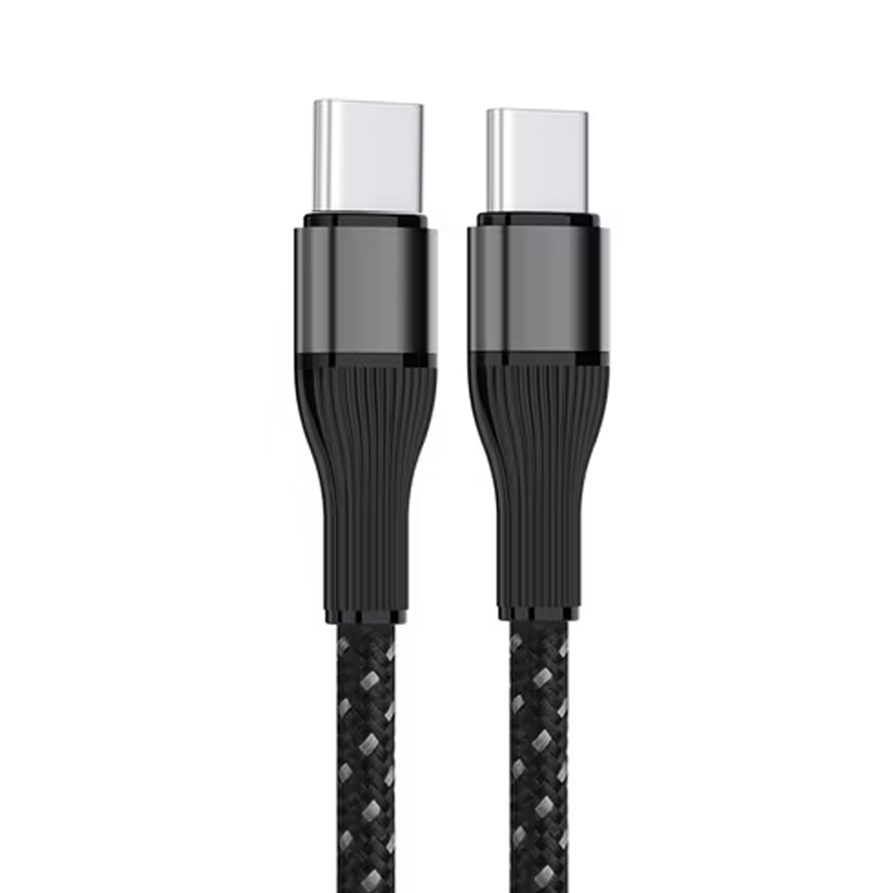 Cable Juhuaxin  JU-UX41 USB-C a USB-C 1m - Black