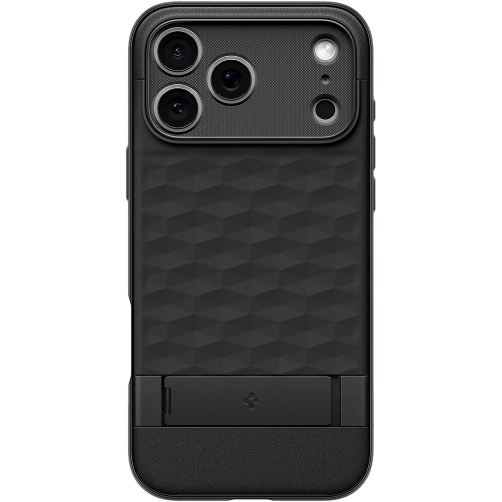 Funda Spigen iPhone 17 Pro Max Parallax S MagFit ACS09911 - Matte Black