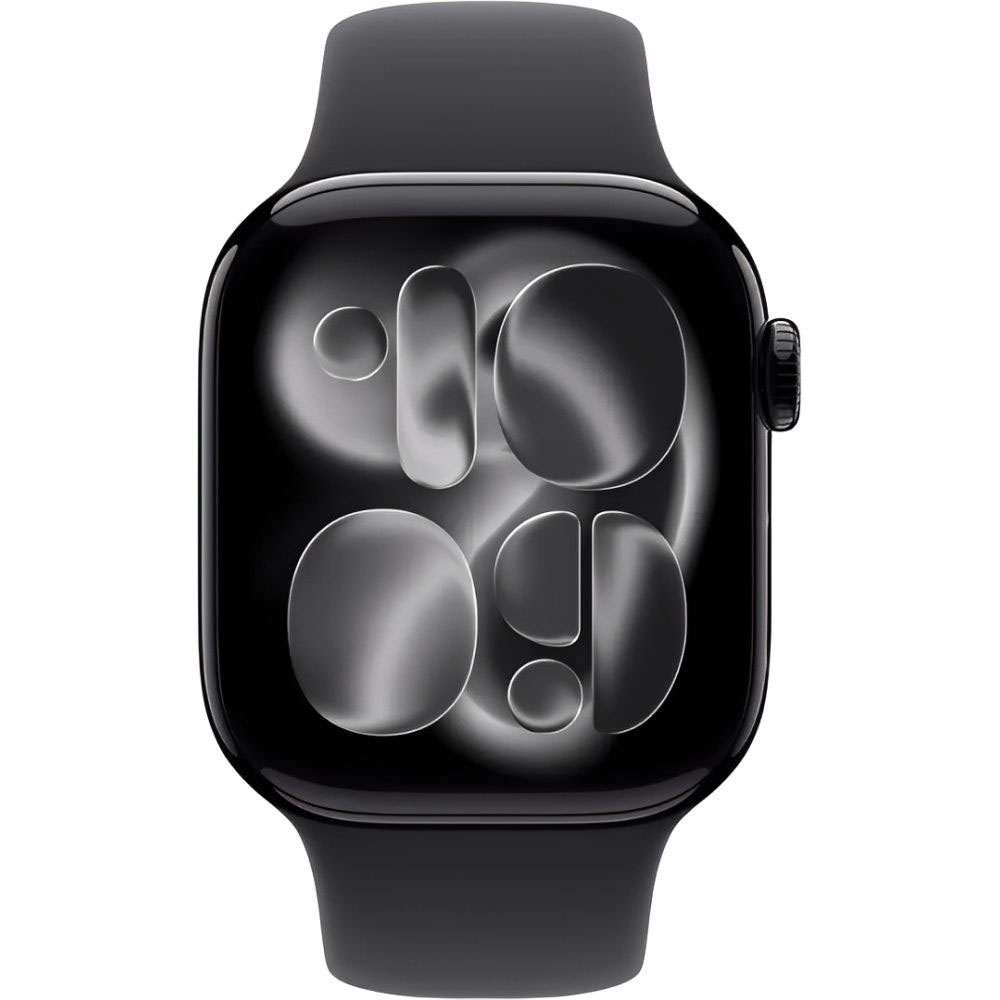 Apple Watch Serie 11 42mm MEQT4LW/A GPS S/M - Jet Black Sport Band (Caja Fea)