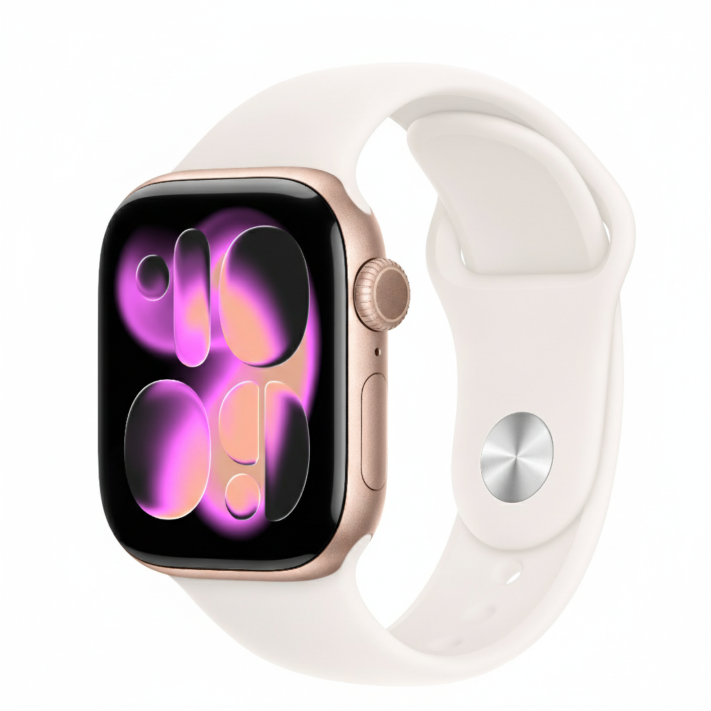 Apple Watch Serie 11 42mm MEU04LW/A GPS - Rose Gold Sport Band (Caja Fea)