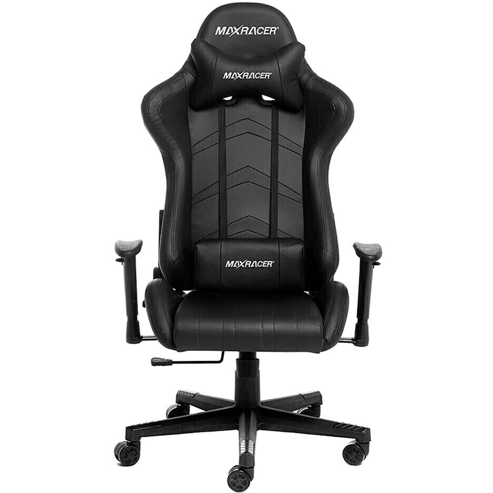Sillon Gamer MaxRacer Aggressive AGG-6 - Black