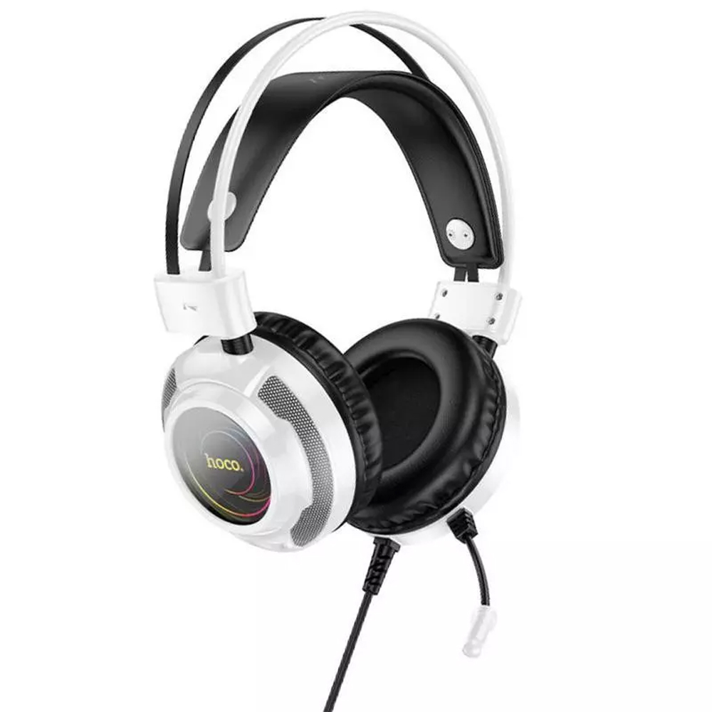 Auricular Hoco W110 Gaming Head 3.5MM - White