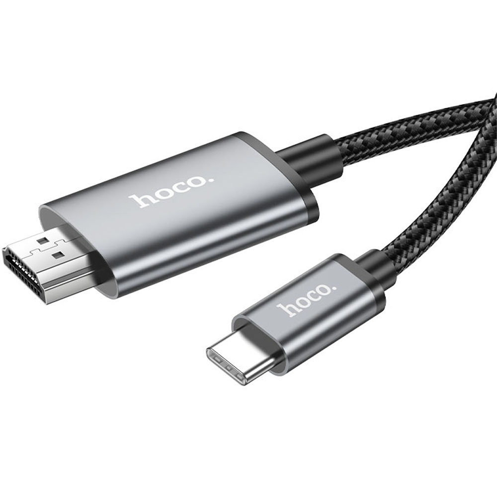 Cable Hoco UA27 USB-C a HDMI - Grey