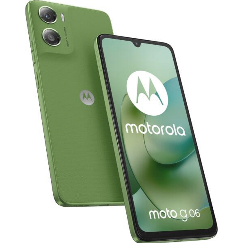 Smartphone Motorola G06 XT2535-2 DS LTE NFC 4/128GB 6.88" 50/8MP - Panthone Tendril Green (US)