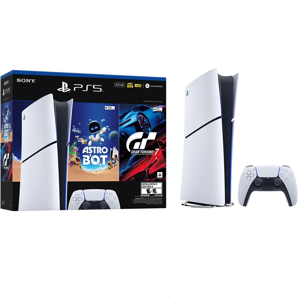 Consola Sony PlayStation 5 CFI-2115/2015 825GB Digital Slim Astrobot + Gran Turismo 7