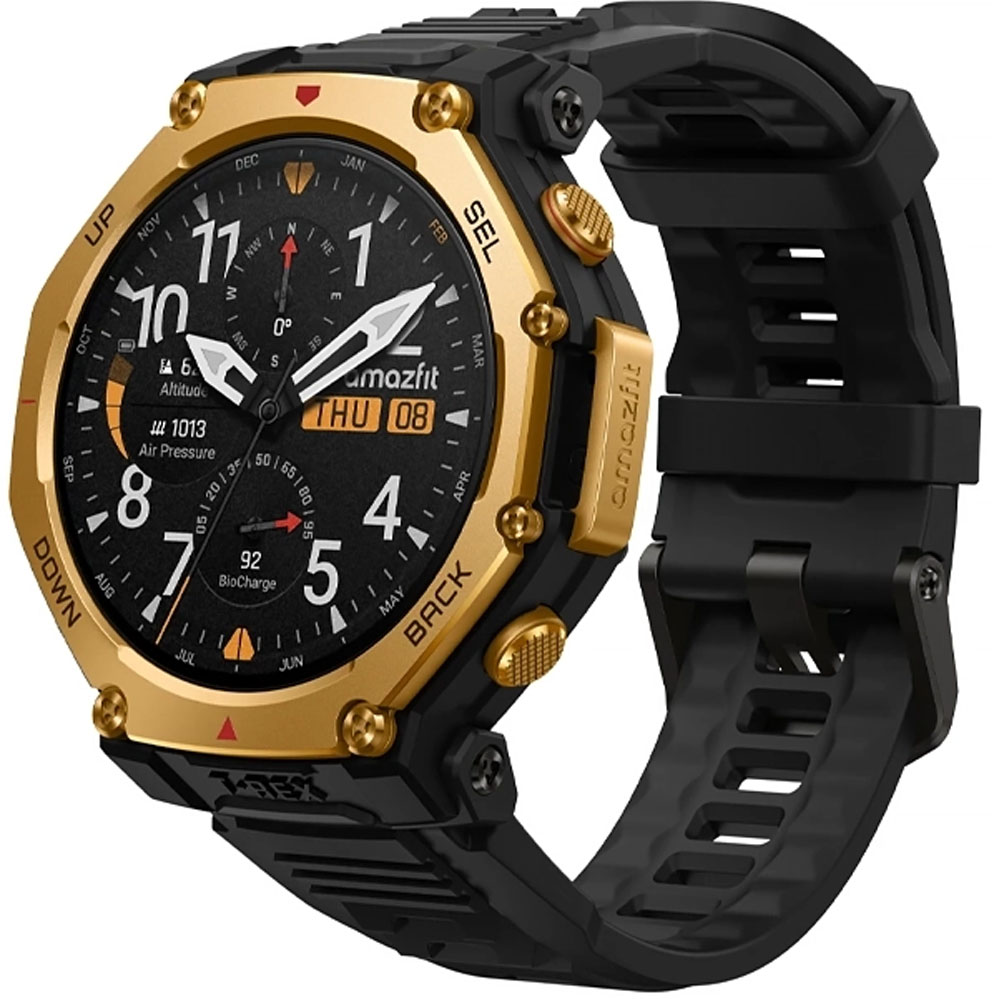 Reloj Smart AmazFit T-Rex 3 Pro 44MM A2549 GPS - Black Gold