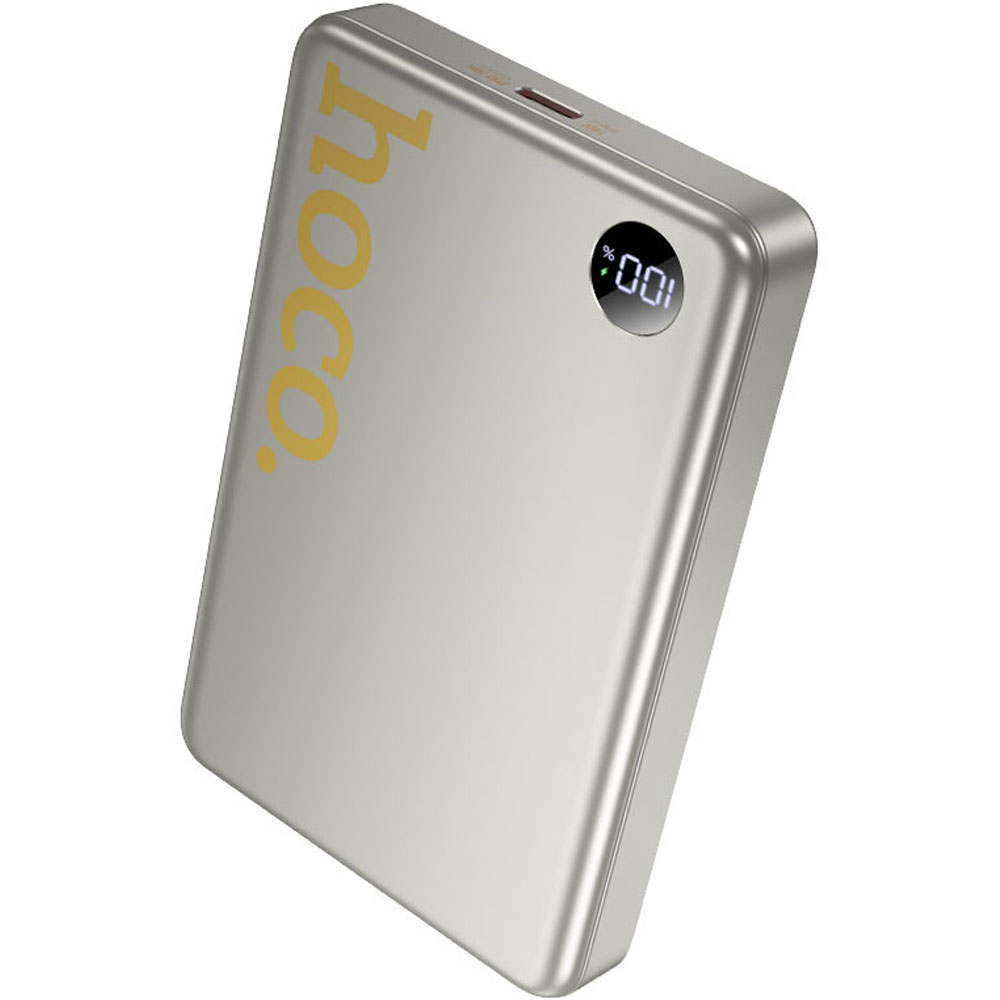 Cargador Portátil Hoco Q34 Magnético PD20W 10000mAh - Dorado