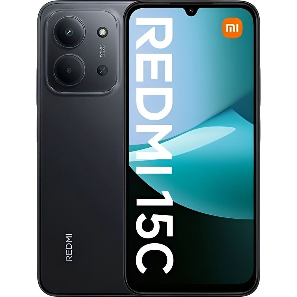Smartphone Xiaomi Redmi 15C 6/128Gb 33W - Black