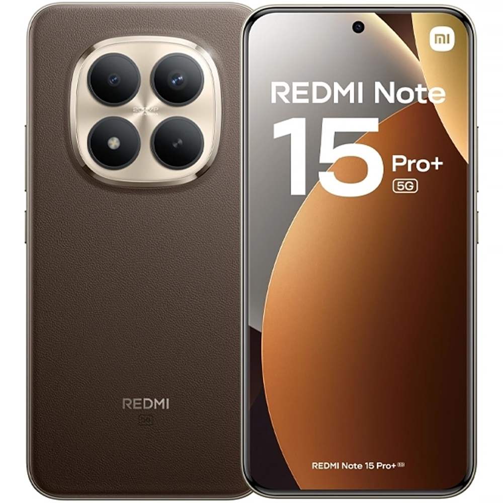 Smartphone Xiaomi Redmi Note 15 Pro+ 5G DS 8/256GB 6.83" 200+8/32MP 100W - Brown