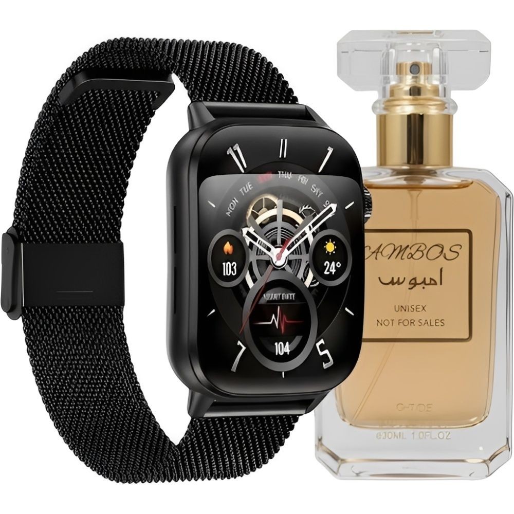 Reloj Smart G-TIDE Watch Kit S6 Pro Black + Ambos Perf