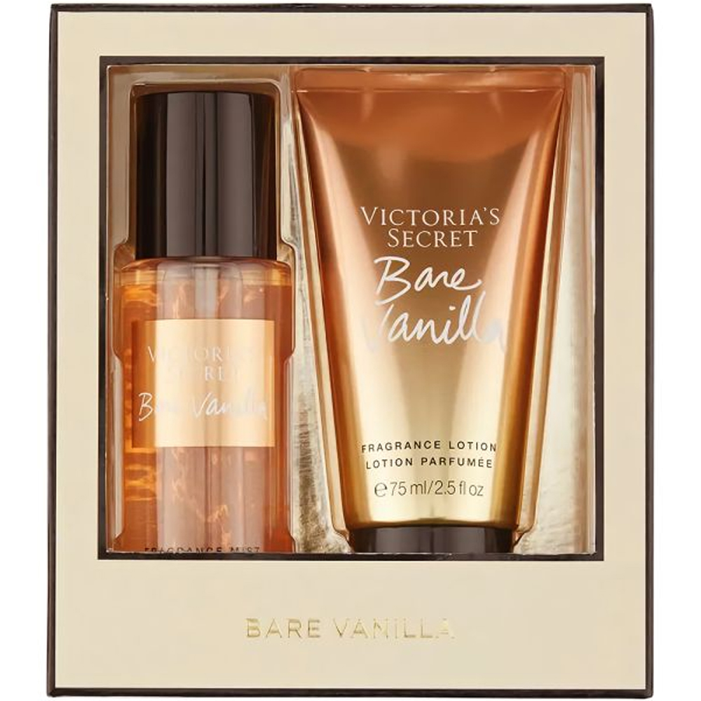 Victoria's Secret Duo Mini Kit Bare Vanilla - 75ML/75ML