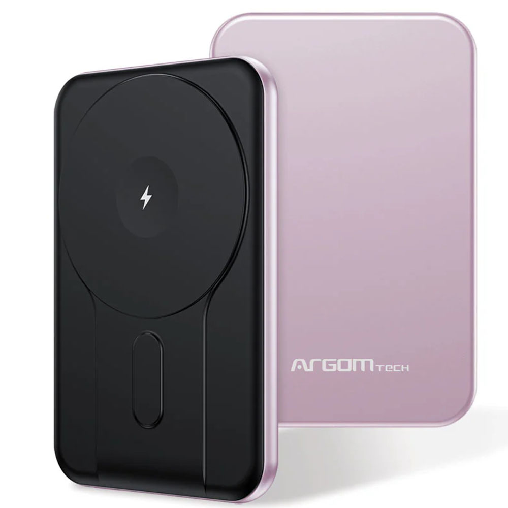 Cargador Portatil Argom MS5 5000mAh ARG-PB-1160PK A00675 - Pink