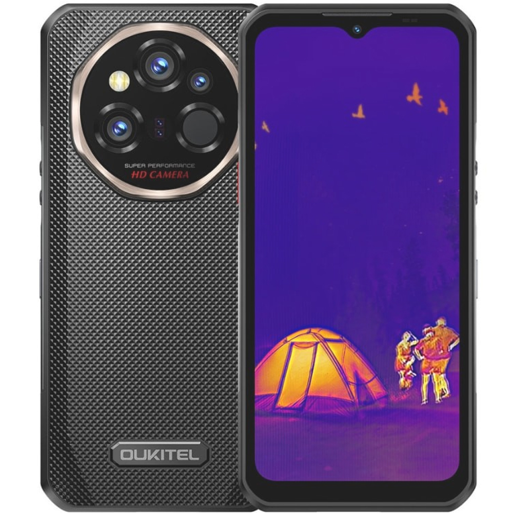 Smartphone Oukitel WP55 Ultra DS 5G NFC 16/512GB 6.6" 108+8+5/32MP - Black Thermal