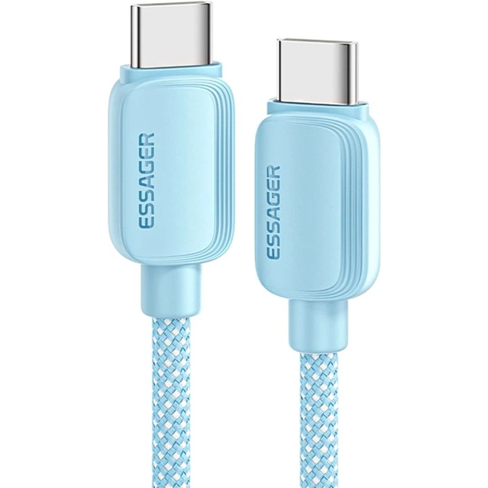 Cable Essager EXCTT1-WLA03-P USB-C a USB-C 100W 2 Metros - Blue