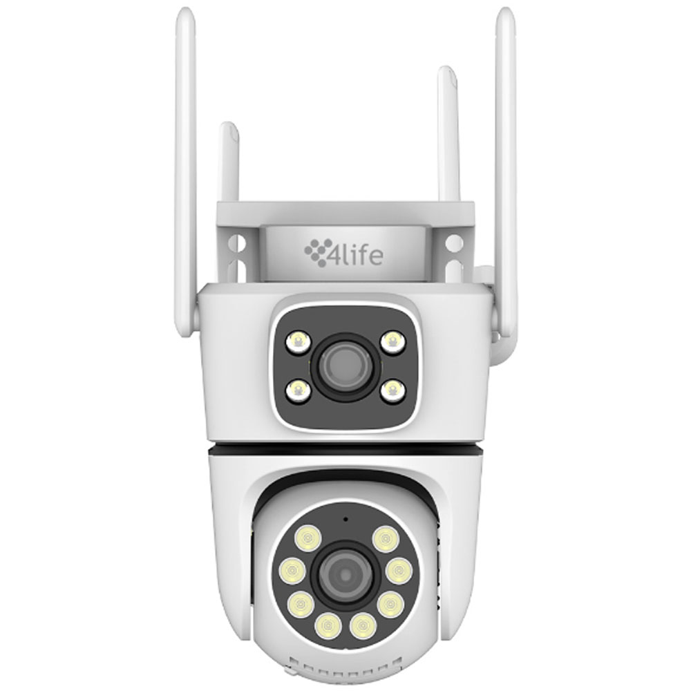 Cámara IP 4Life FLD25X Wi-Fi 360º Dualvue 2nd Gen - Blanco