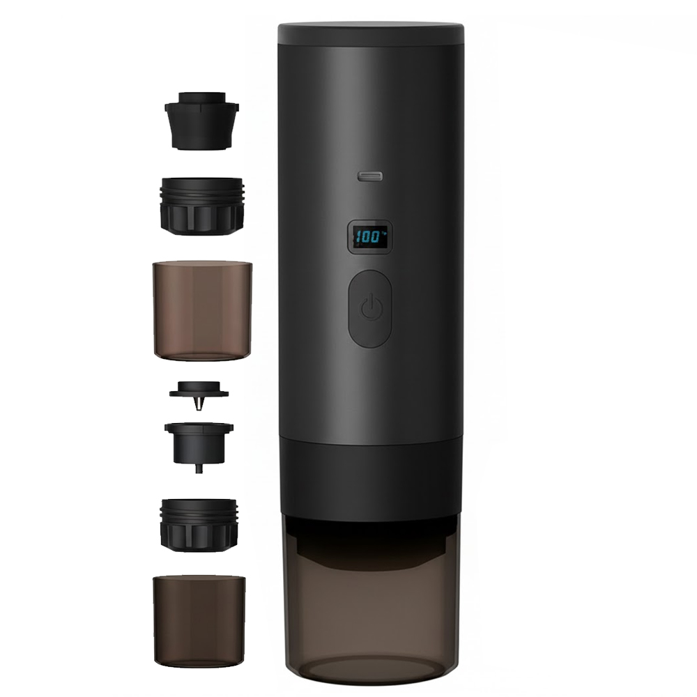 CAFETERA PORTATIL DUB DBCM 3EN1 NEGRO