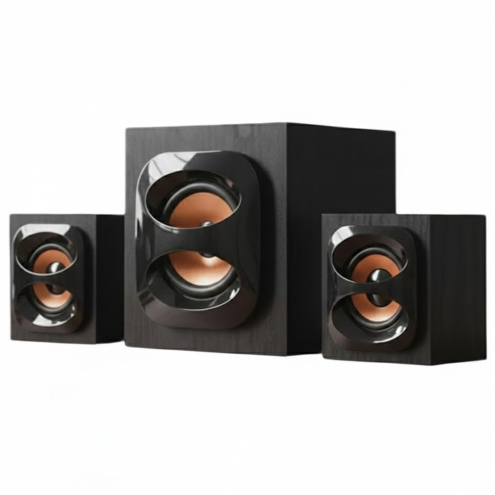 Speaker Sate AS-628BL BT MDF Wooden