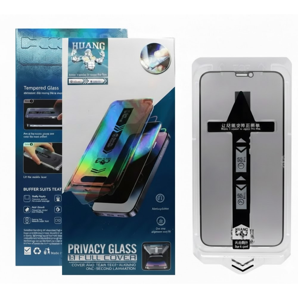 Pelicula Antiespias C-Covers Privacy Glass Para Iphone 14 Pro/15/16