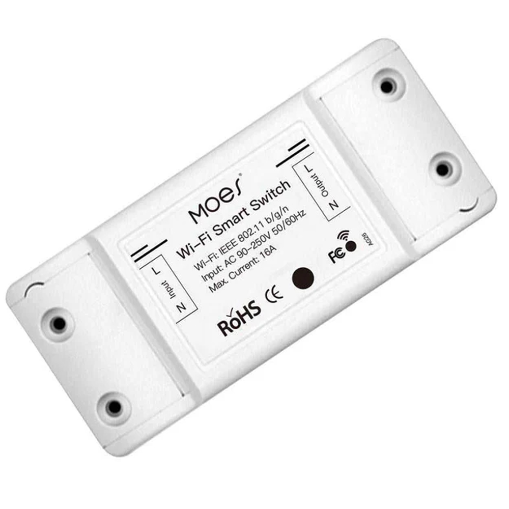 Interruptor Smart Moes MS-101-16A Switch Module Wifi 16A - Blanco
