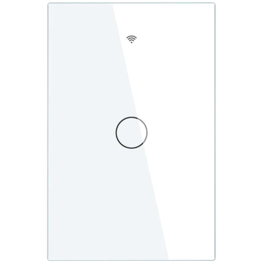 Interruptor Smart Touch Moes WS-US1-LW-220N Wi-Fi - White