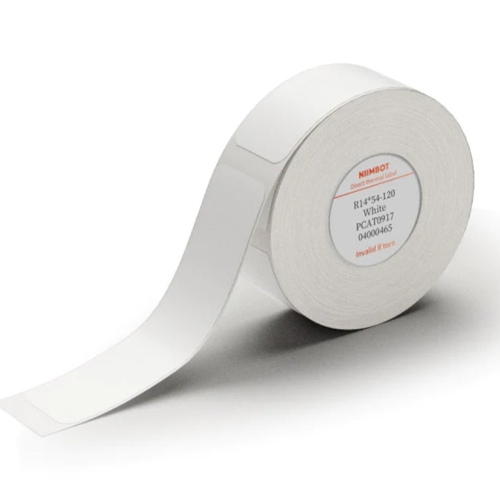 Etiqueta Termica Niimbot D11 T14*54MM - 120 - Blanco