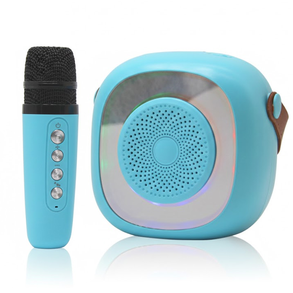 Speaker Ecopower EP-2113 USB/AUX/SD Con Microfono - Blue