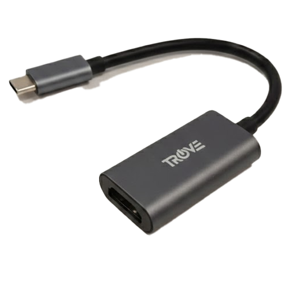 Cable Adaptador Trove USB-C A HDMI F - Gris