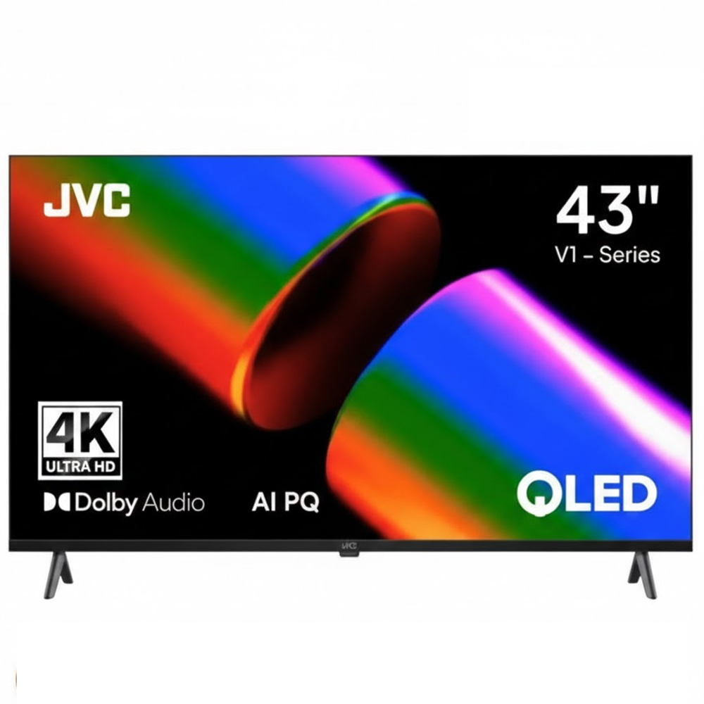 Smart Tv QLED 43" JVC 43KB758 4K Google