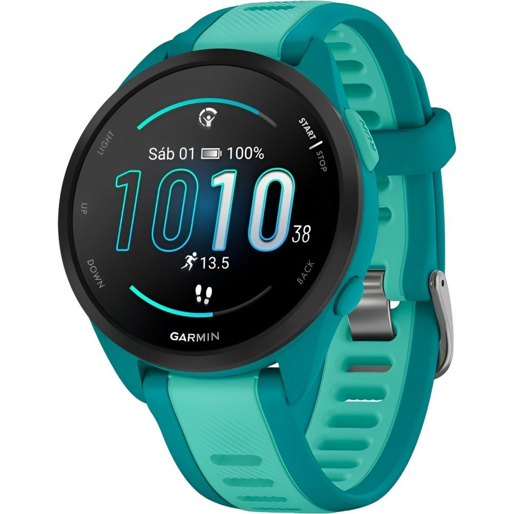 Reloj GPS Garmin Forerunner 165 Music 43mm 010-02863-32 - Turquoise