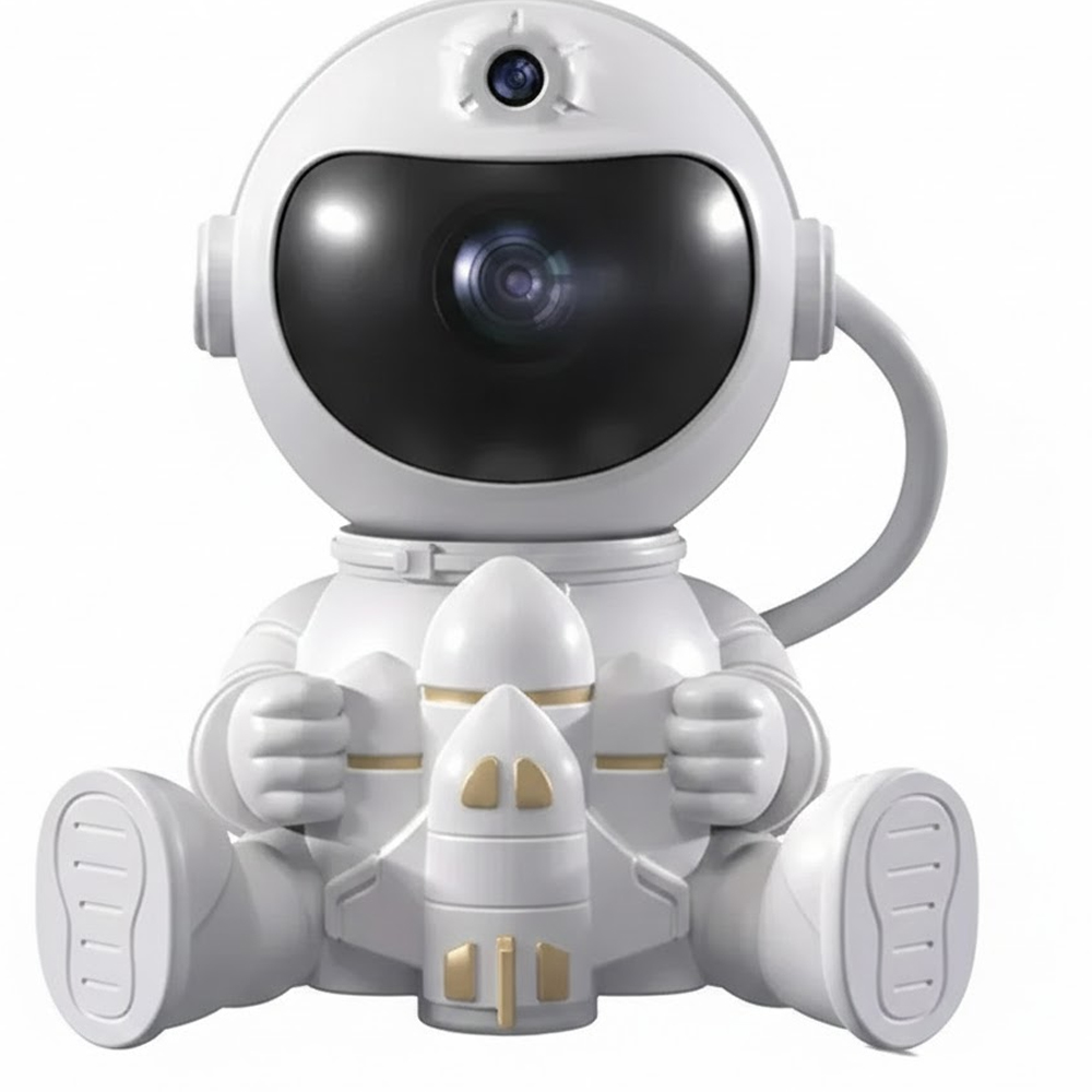 Proyector de Luz Led Smart Vision  BT YHY-10 Astronauta C/Trasbordador