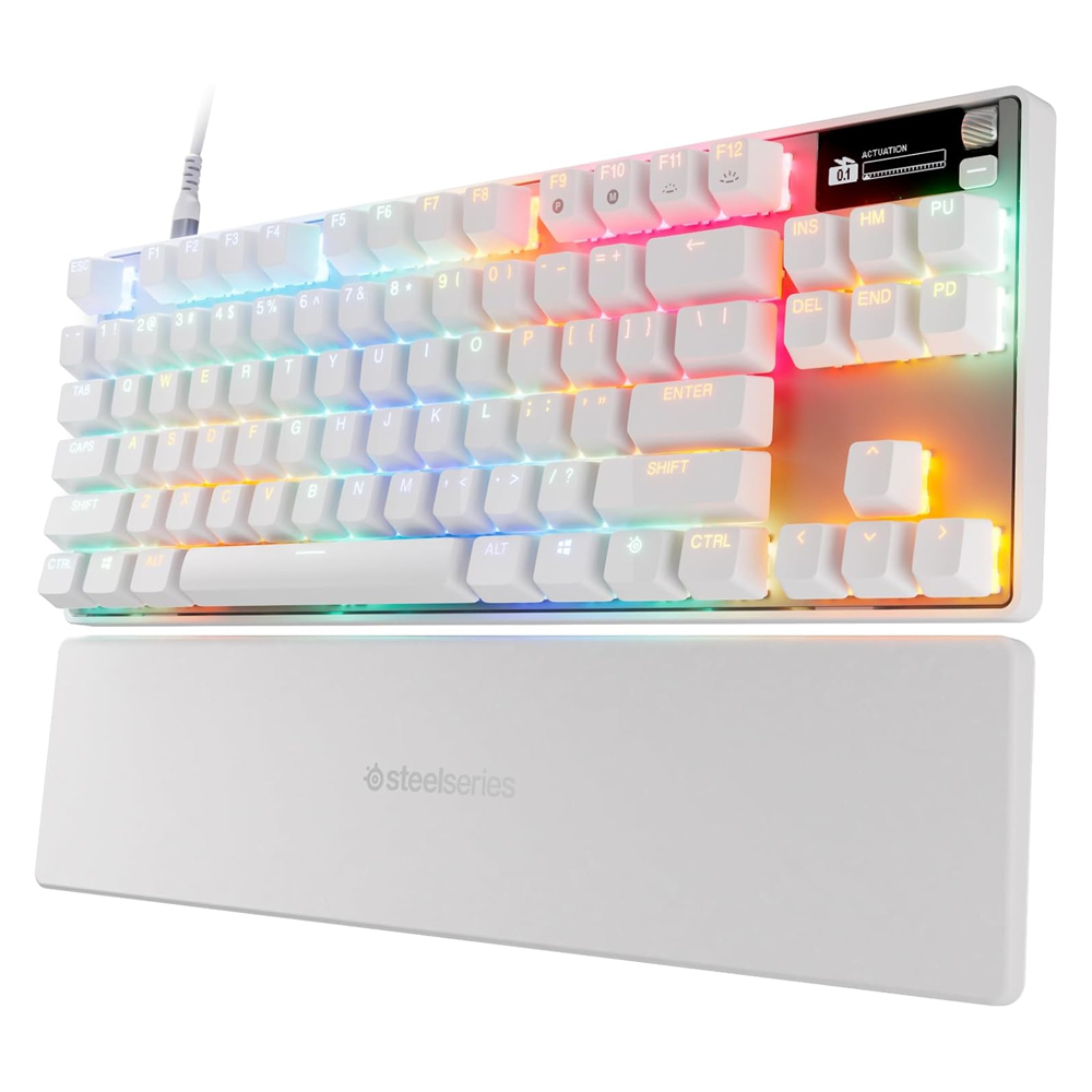 Teclado Steelseries Apex Pro TKL Gen 3 RGB 64898 US - White