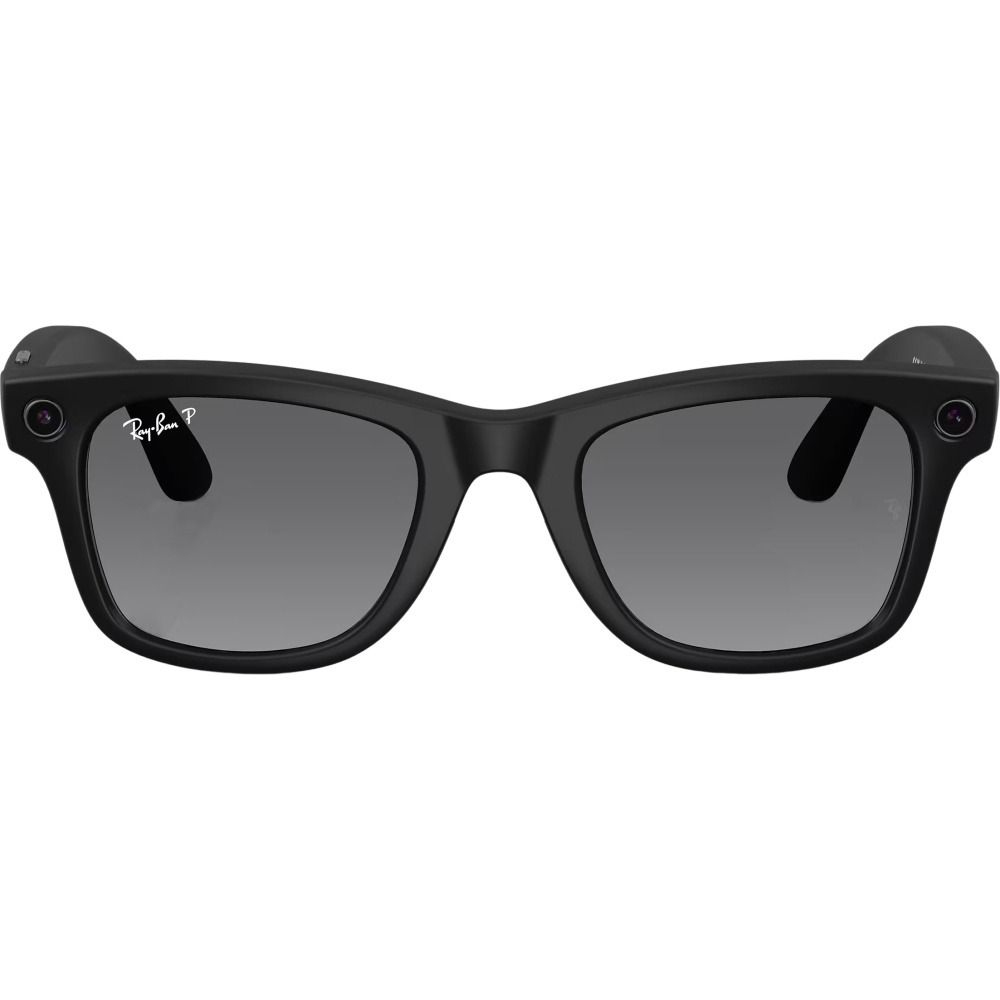 Lente Ray Ban Meta Wayfarer RW4012 - Matte Black/Gradient Graphite
