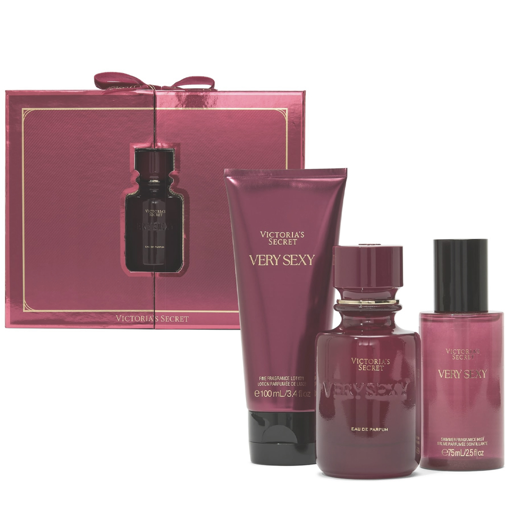 Victoria's Secret Kit Very Sexy A S.OF Scent 3 Unidades - 100/50/75mL