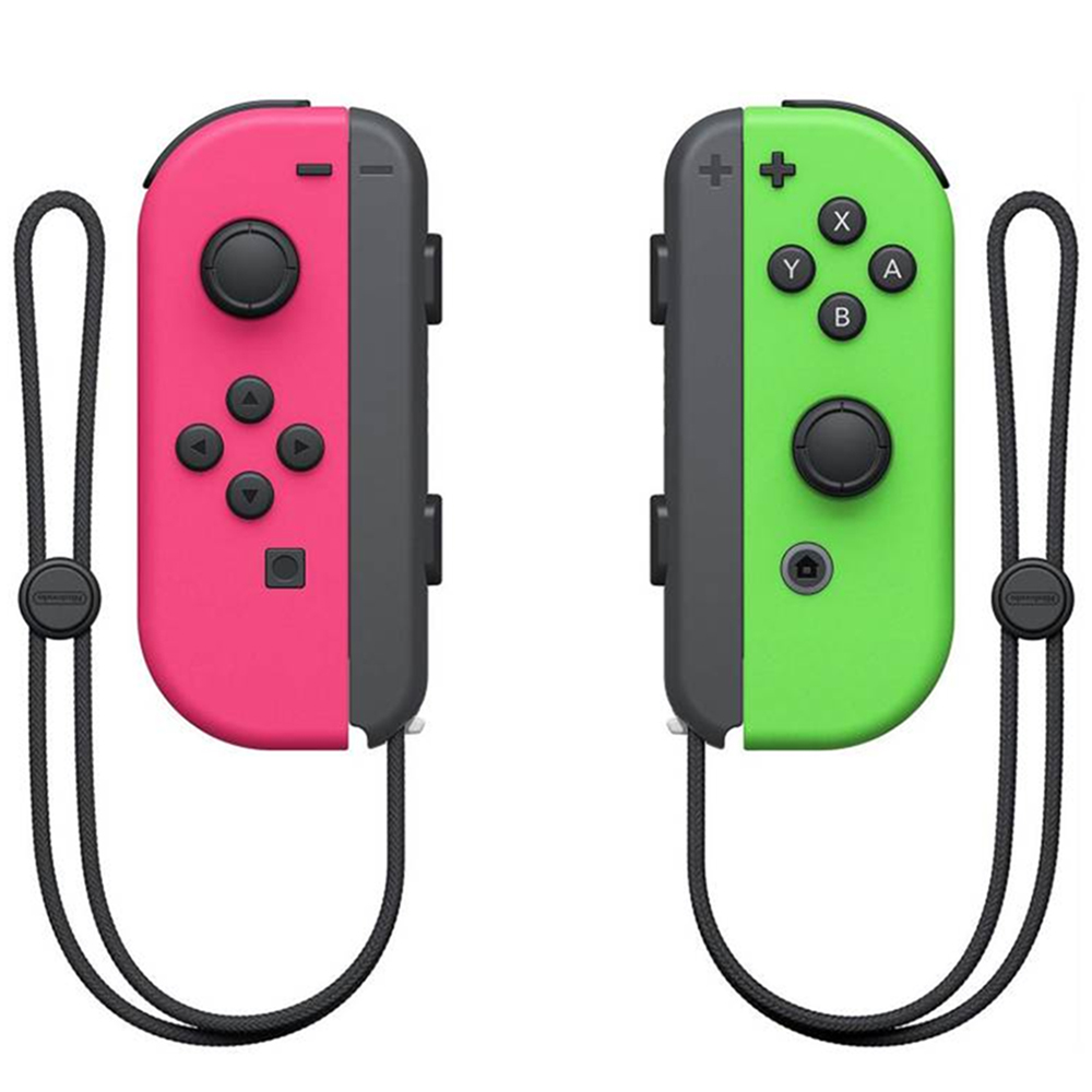 Control Nintendo Switch Joy-Con L/R Hac a Jahaa con Correa - Pink/Green