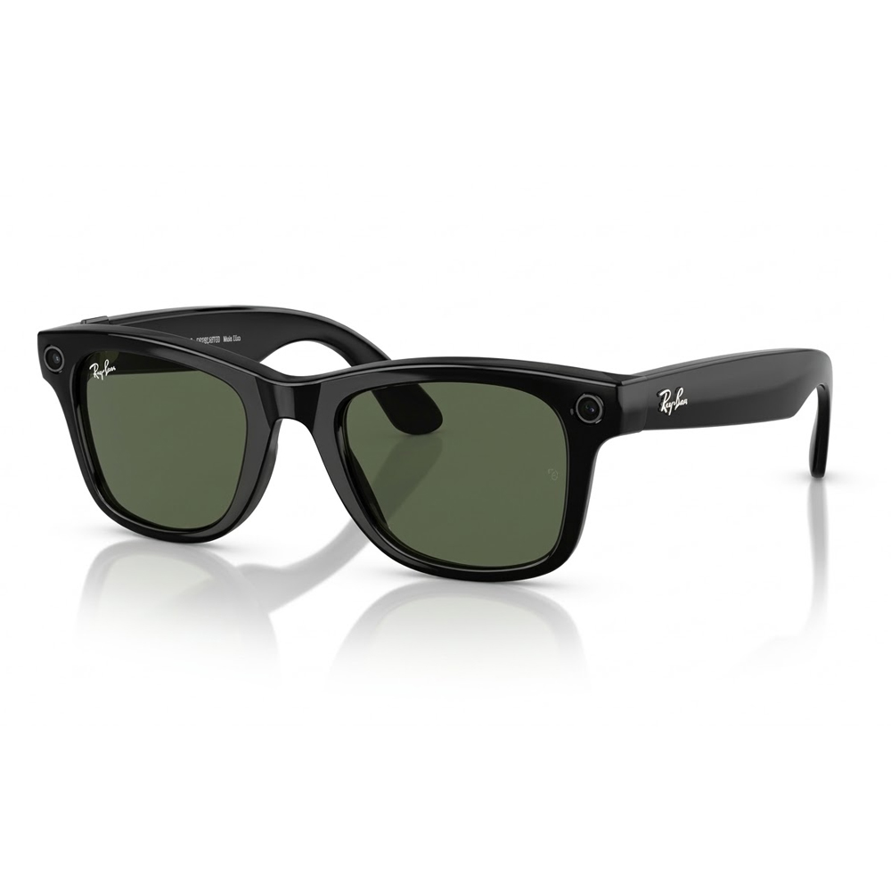 Lente Ray Ban Meta Wayfarer RW4012 - Green/Shiny Black