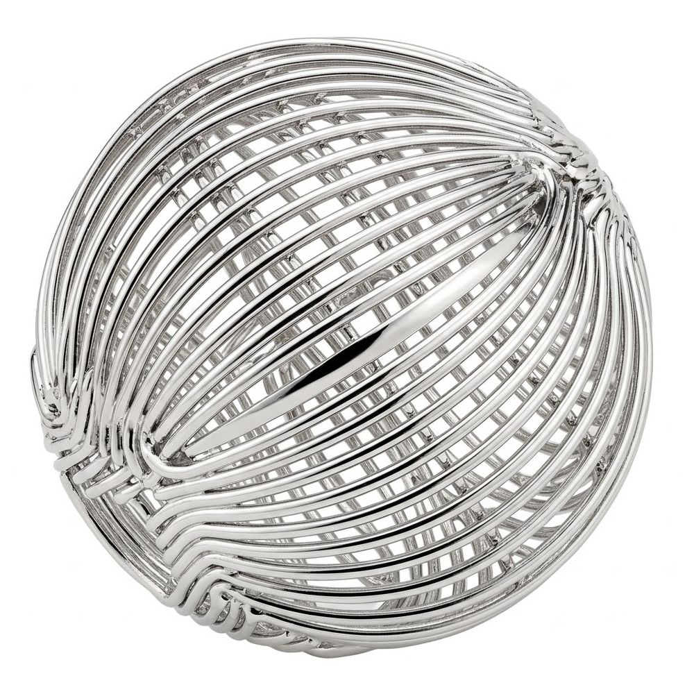 Broche P/Zapato Tacon Alto MZ-266-17 - Plata