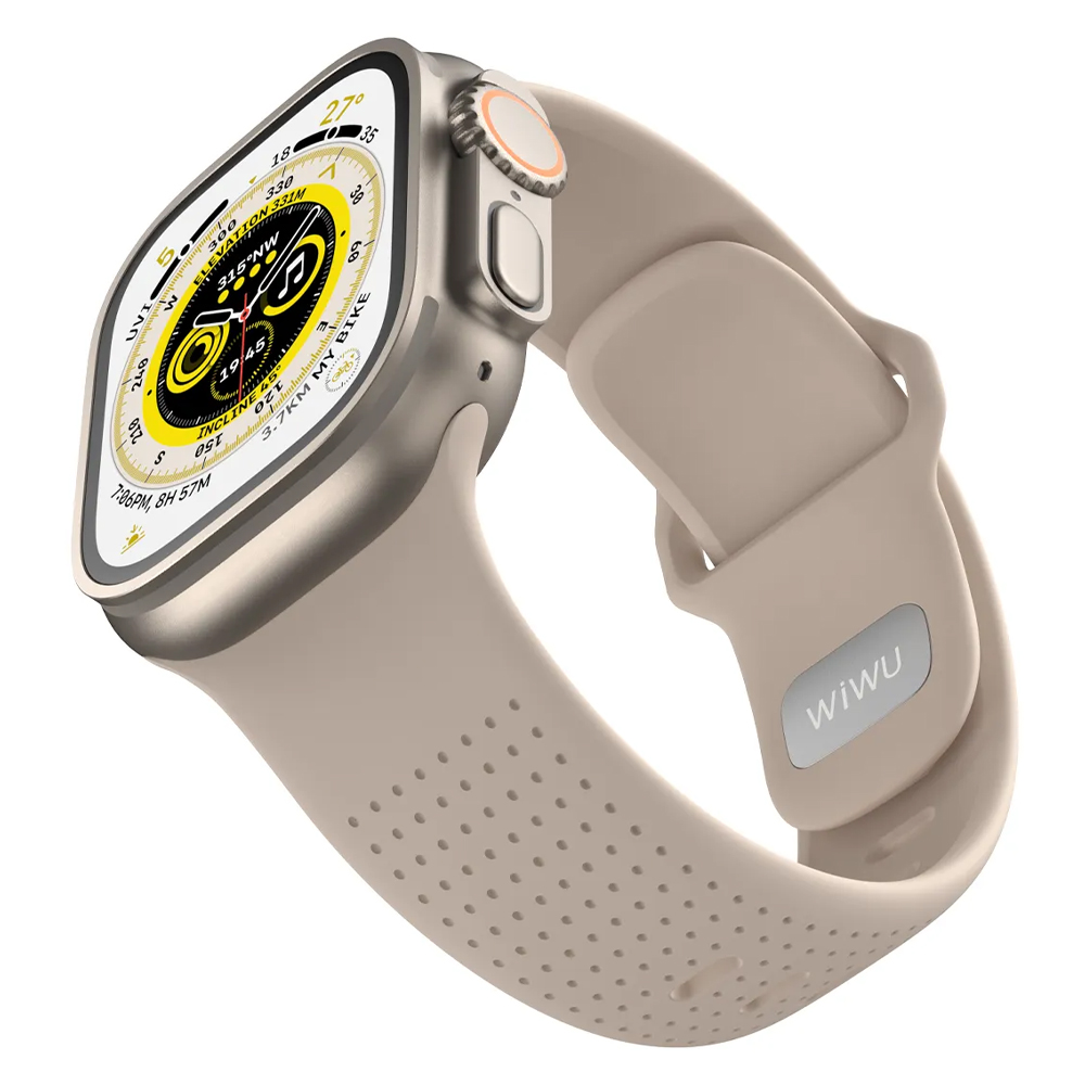 Band Wiwu Comf Secur Watch 44/45/46/49MM WI-WB201- White