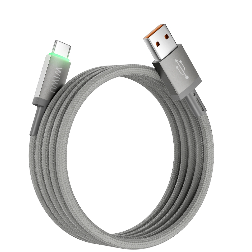 Cable Wiwu Maglink WI-C082 USB-A A USB-C 60W 1M - Gray