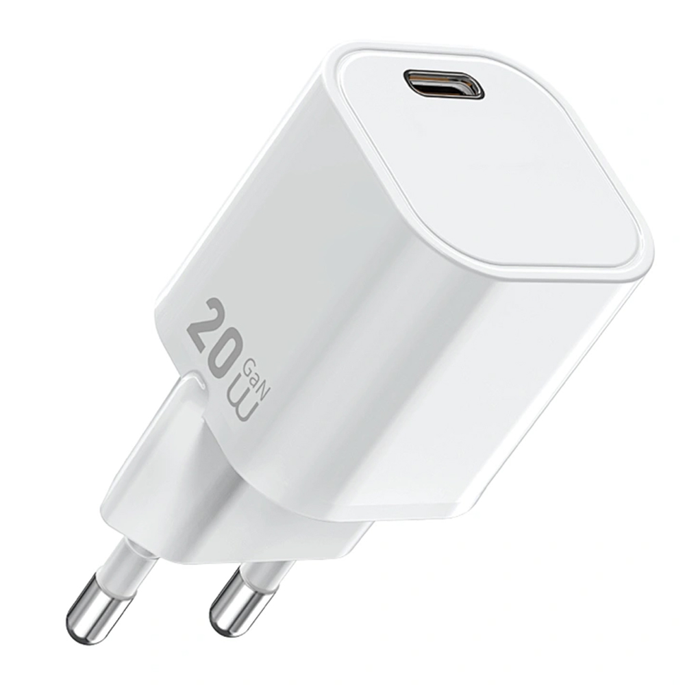Cabezal de Carga Wiwu WI-G014 Cube USB-C 20W - White