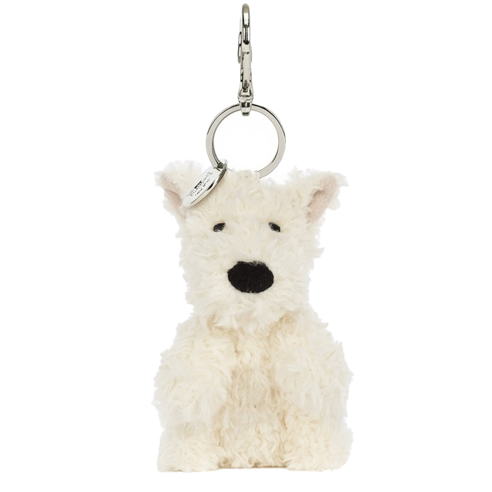 LLavero Perro MZ-329 12CM - Blanco