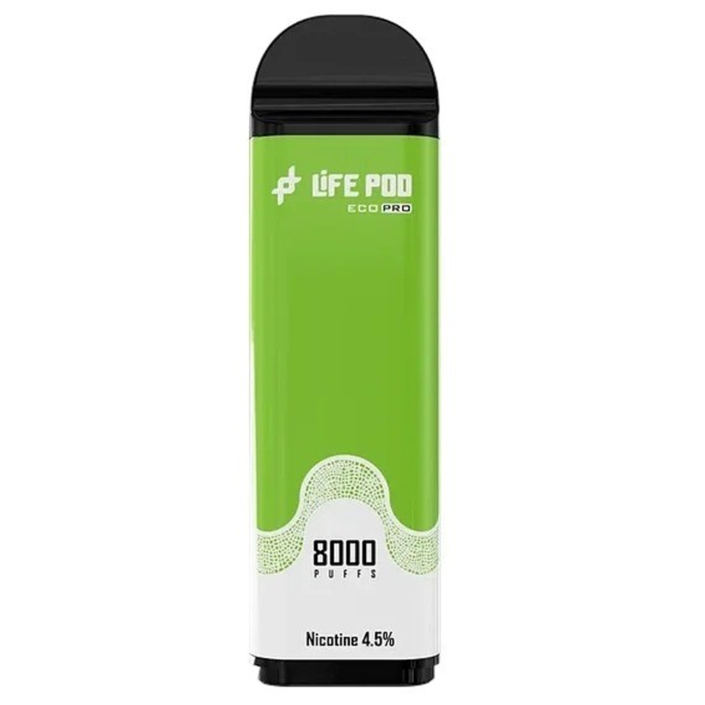 Vaper Desechable Life Pod Eco Pro 8000 Puffs - Apple Kiwi Ice