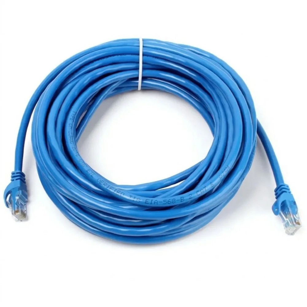 Cable de Red Trove UTP RJ45 CAT6E 5 Metros - Azul
